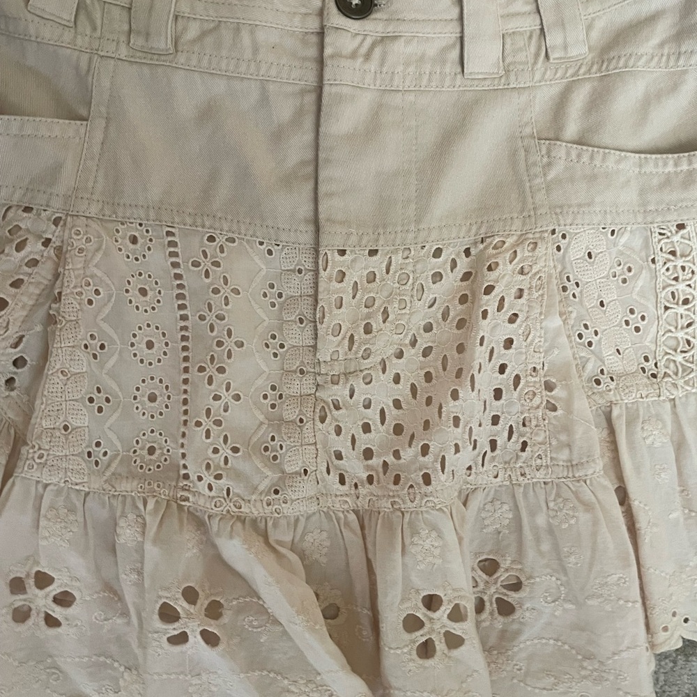 Free People Eyelet Skirt - Picture 2 of 3